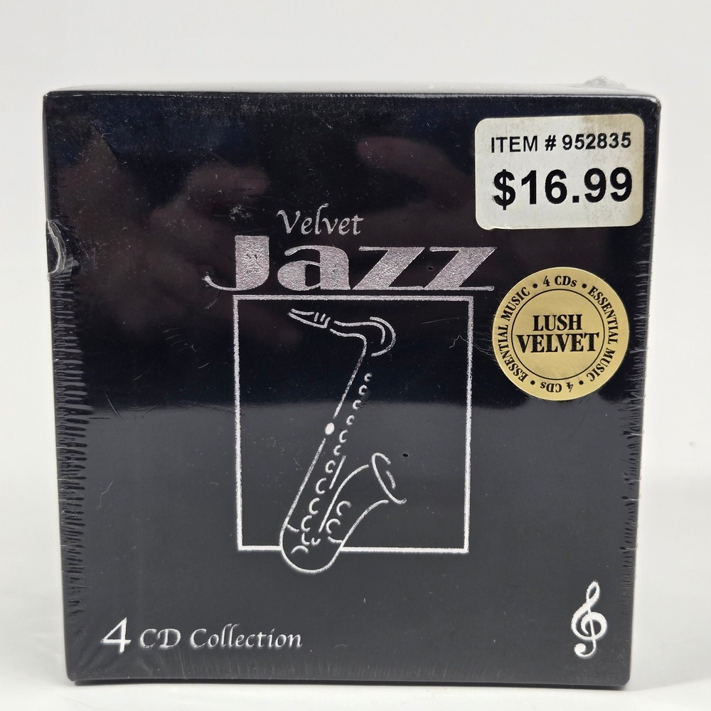 Velvet Jazz 4 CD Collection Box Set Miles Davis Charlie Parker 2005 NEW SEALED